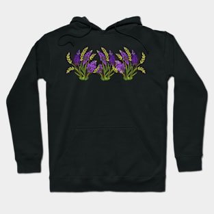 Watercolor Lavander Hoodie